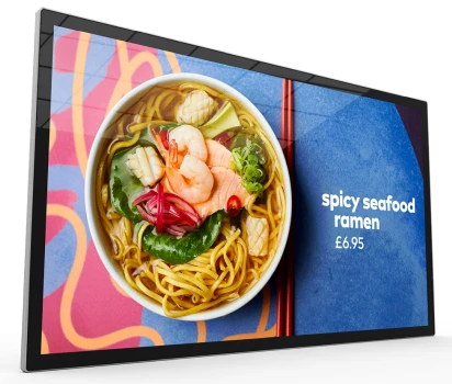 Digital advertising frame